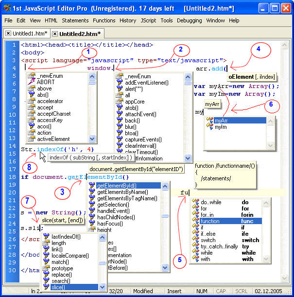 JavaScript IntelliSense