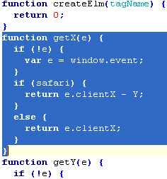 Comment selected text